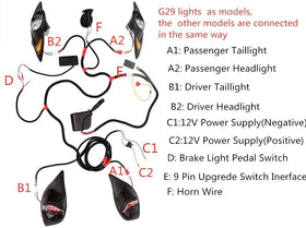 10L0L waterproof ABS housing protects lights in all weather