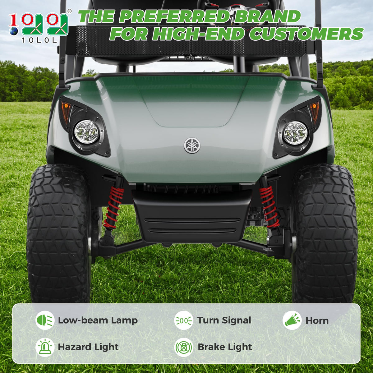 10L0L taillights for Yamaha G29 Drive enhance signaling