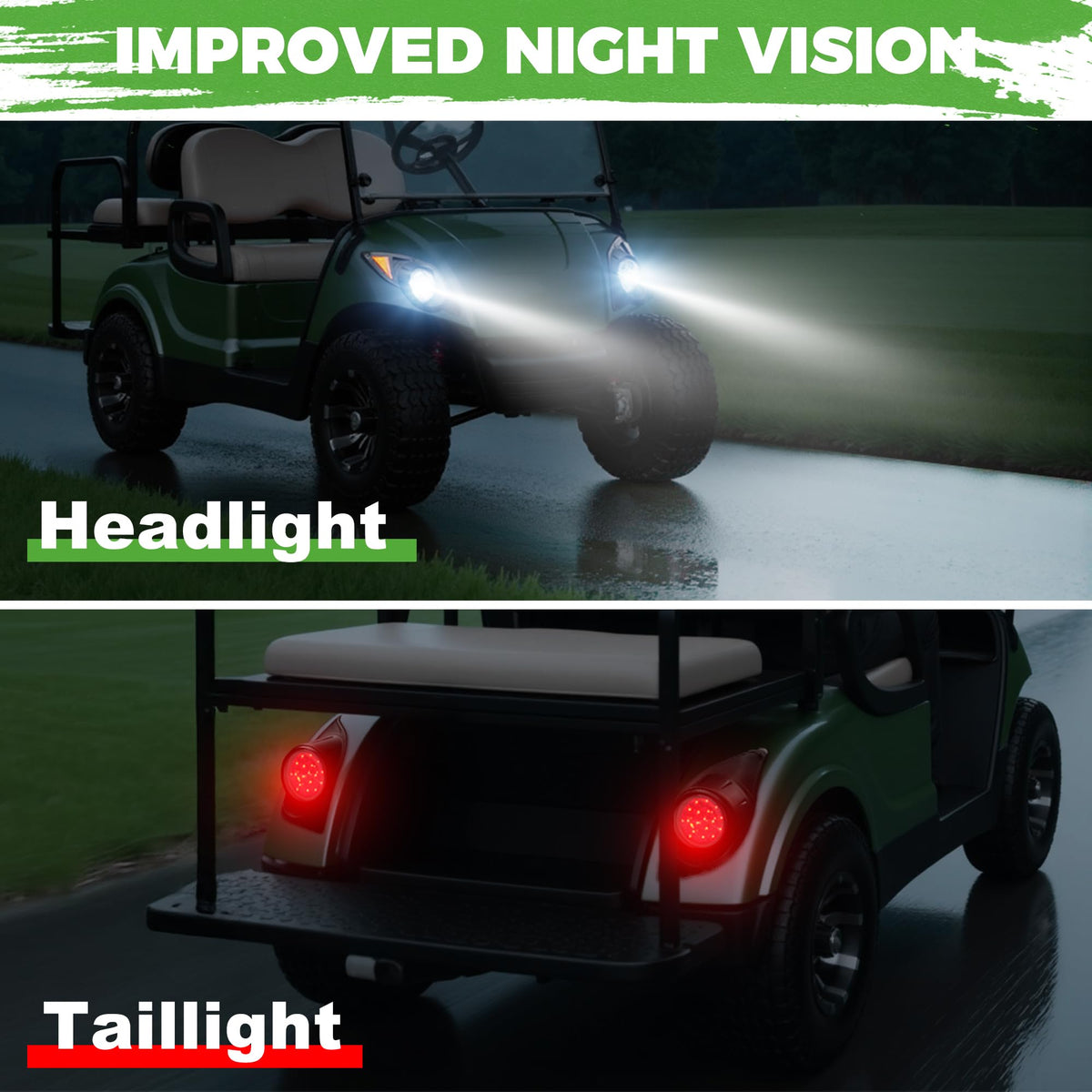 10L0L front and rear turn signals for Yamaha G29 Drive