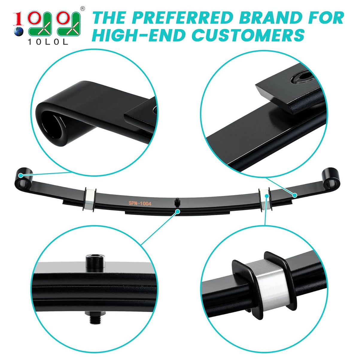 10L0L bushings and sleeves kit pre-installed for quick installation