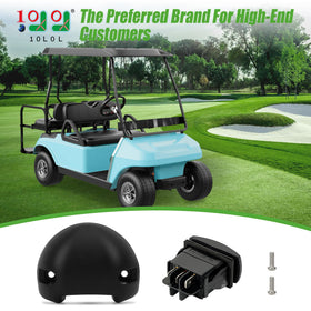 10L0L nylon base housing supports long lasting durability during daily golf cart use.