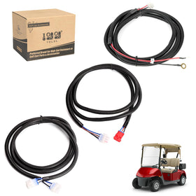 10L0L golf cart tail lights extension wires kit 6ft for easier installation.