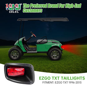 10L0L Golf Cart Taillight EZGO TXT side view highlighting the sealed housing