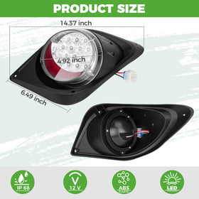 10L0L taillight endures vibrations, moisture, and temperature changes
