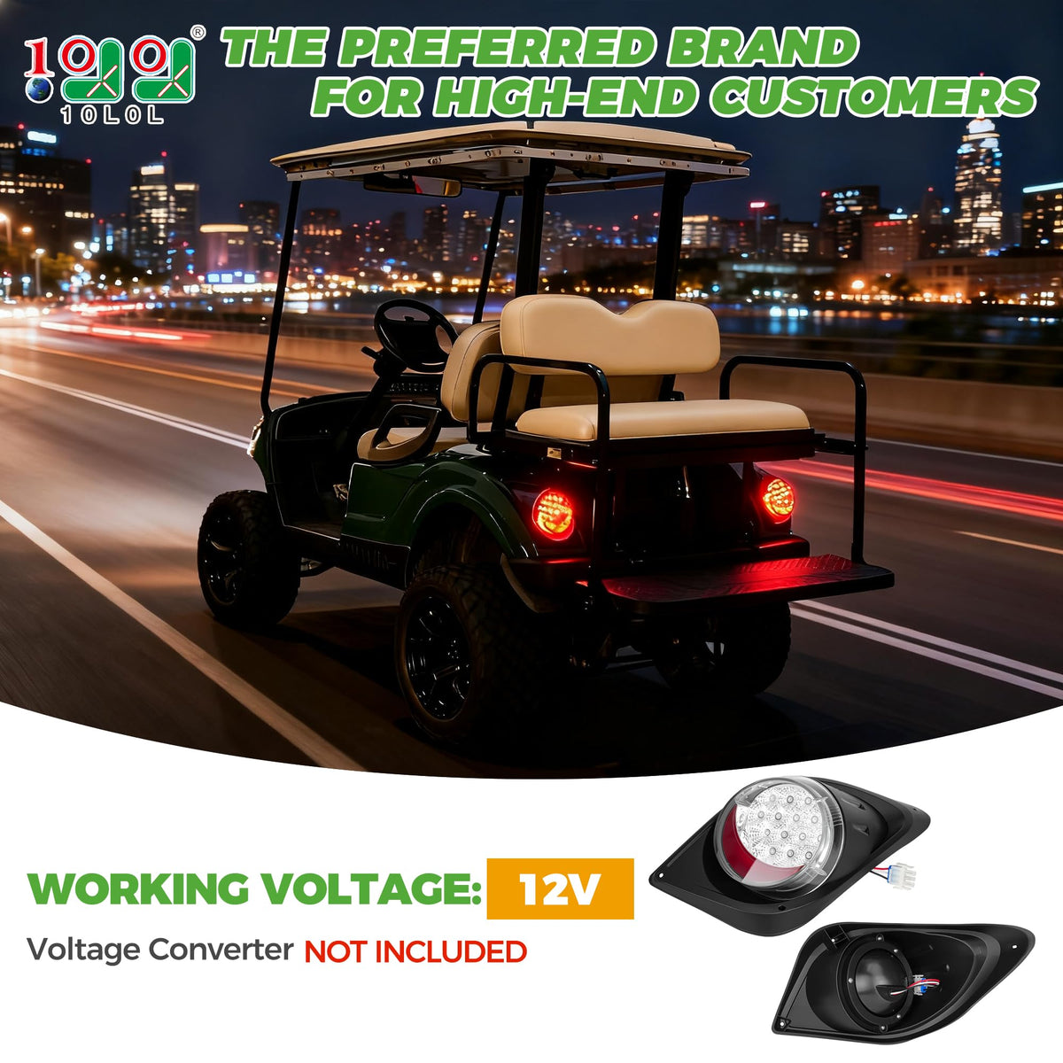 10L0L Yamaha Drive 2 taillight left side with compact LED design for efficiency