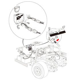 Installed 10L0L tow run switch supports smooth towing and running.