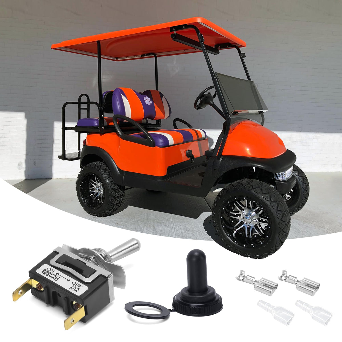 10L0L Tow/Run Switch side view emphasizing easy positioning and quick access.