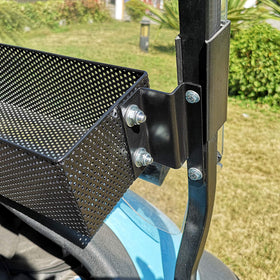 10L0L front tray with easy installation that won’t obstruct controls.