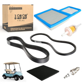 10L0L Golf Cart Tune Up Kit air filter: protects engine with clean air intake
