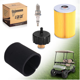 10L0L Golf Cart Tune Up Kit air filter improves airflow for Yamaha G1 and G14