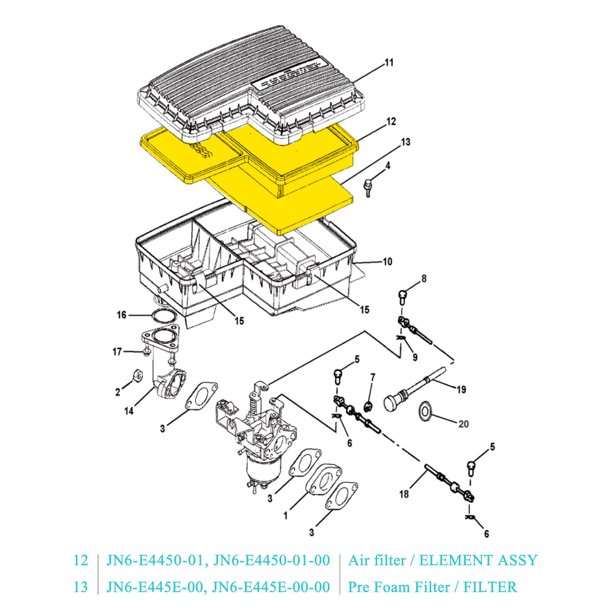 10L0L components arranged illustrate a complete, ready-to-install kit