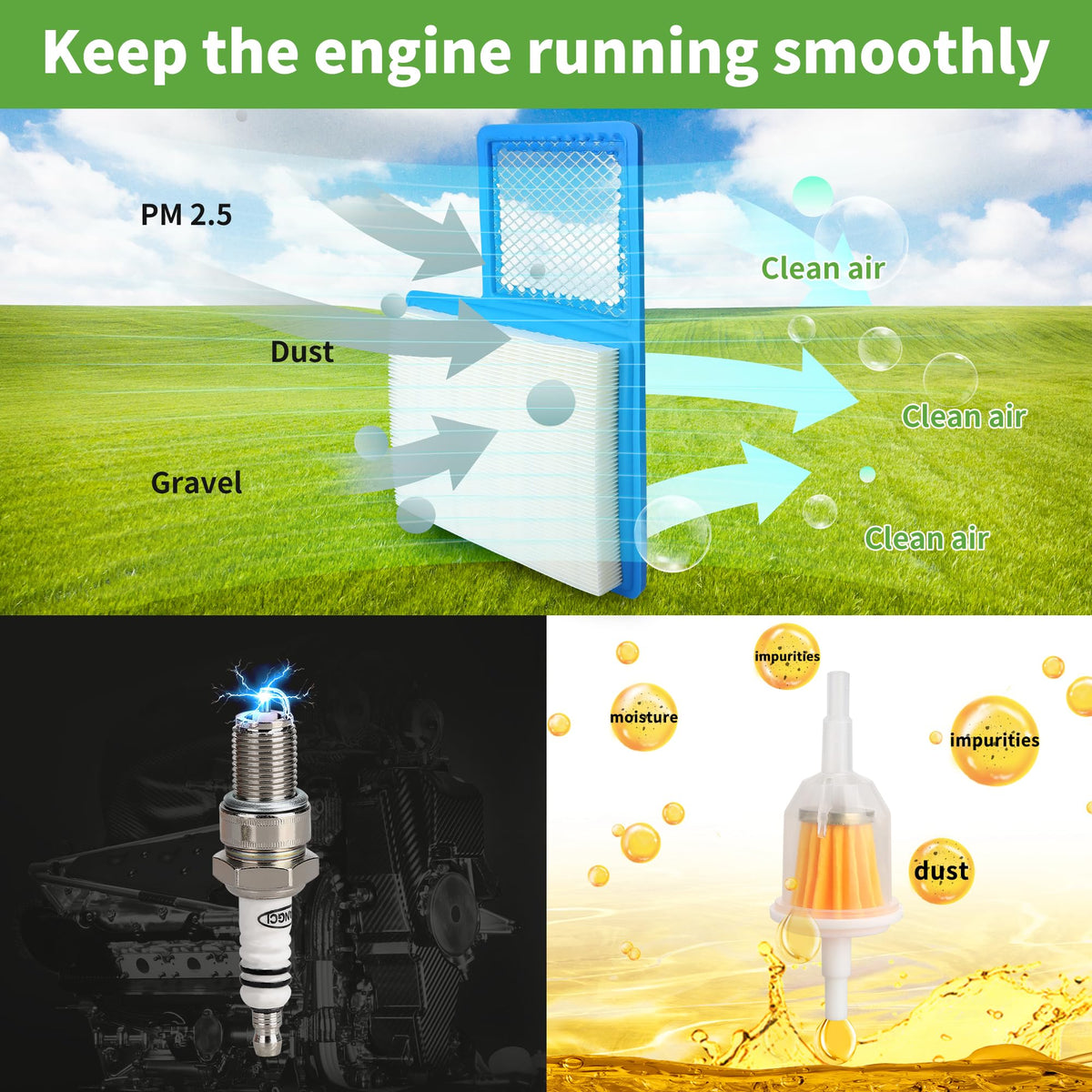 10L0L fuel filter preserves fuel quality and helps prevent hesitation