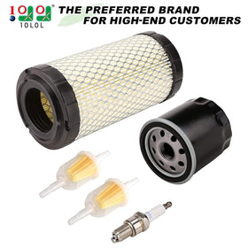 10L0L golf cart tune up kit oil filter ensures reliable lubrication for Kawasaki FE engines