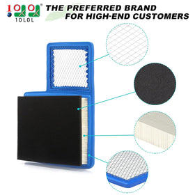 10L0L pre-foam filter provides enhanced filtration and longer engine life