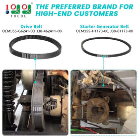 10L0L tune up kit pre-filter for Yamaha carts traps debris before intake