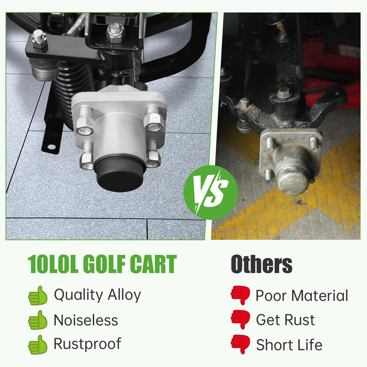 10L0L Golf Cart TXT model fitment confirms EZGO compatibility 2001.5-2013