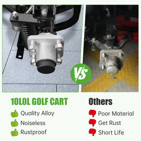 10L0L Golf Cart TXT model fitment confirms EZGO compatibility 2001.5-2013