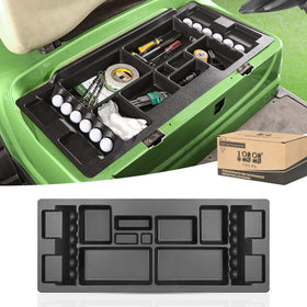 10L0L golf cart under-seat storage tray for Club Car DS keeps clubs and accessories organized