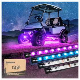10L0L golf cart underbody light kit 38-5inch strip for bright night visibility