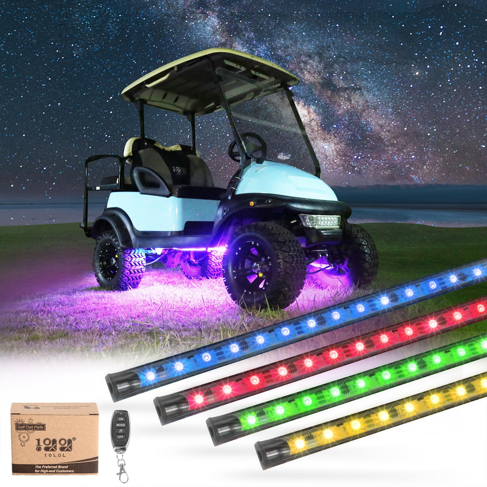 10L0L underglow kit remote shown for wireless color cycling during night rides