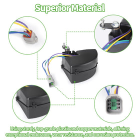 10L0L Golf Cart V-Glide switch in Club Car DS context for reliable operation