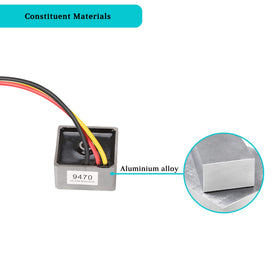 10L0L voltage regulator helps stabilize golf cart electrical output during use
