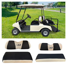10L0L golf cart seat cover is easy to clean and maintain.