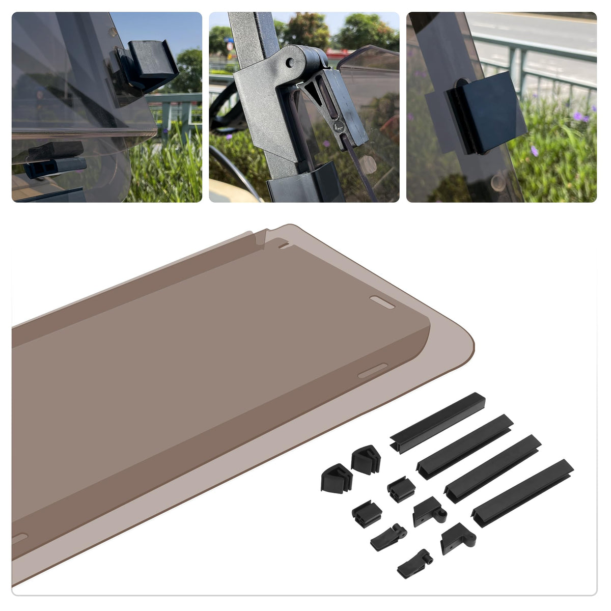 10L0L easy installation kit with brackets and screws included.