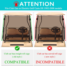 10L0L Fold-down top on windshield for summer breeze without obstruction