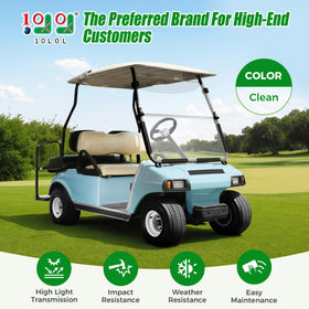 10L0L Windshield foldable design for versatile weather control during rides