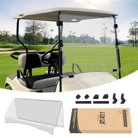 10L0L foldable EZGO TXT windshield for easy setup and rider comfort