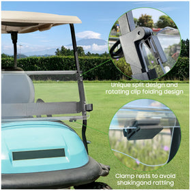 10L0L hardware included for a simple drill-free installation on your frame.