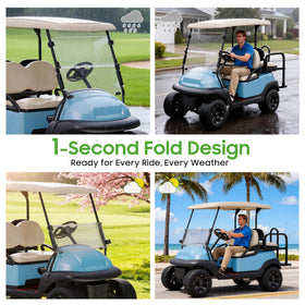 10L0L HD view windshield offers a clear line of sight while driving.