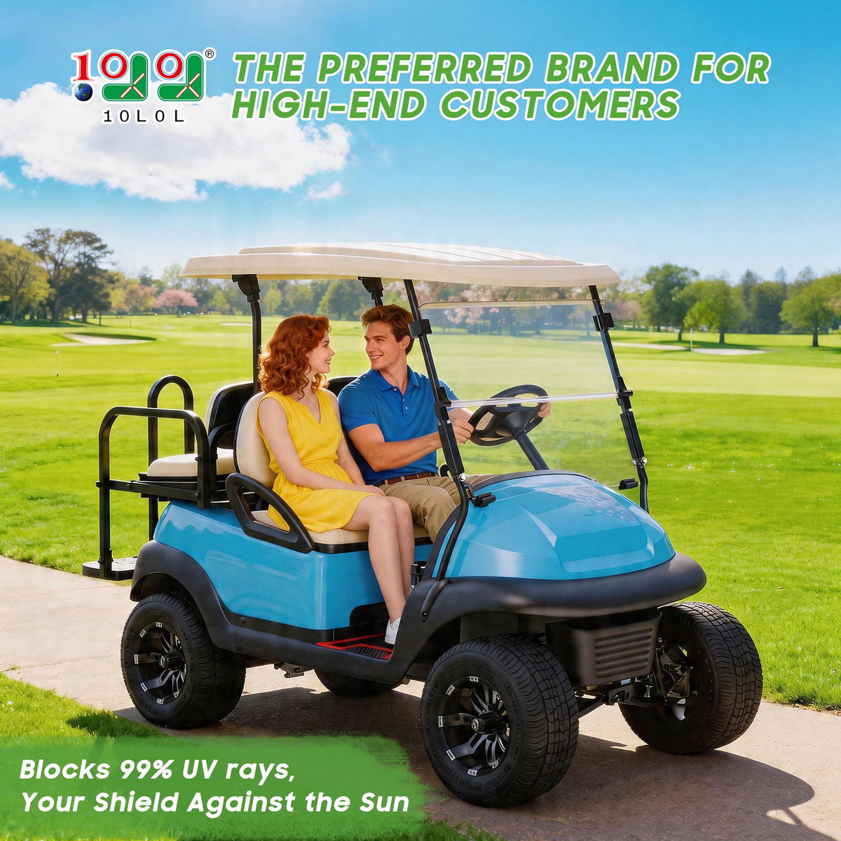 10L0L windshield for Tempo/Onward models delivers crisp HD view and durability.