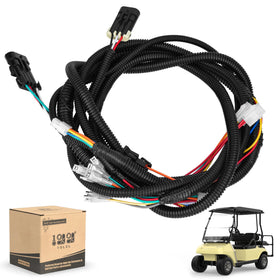 10L0L golf cart wiring harness port connects EZGO TXT48 power routing.