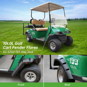 10L0L golf fender flare rear-left EZGO TXT protects rear wheels