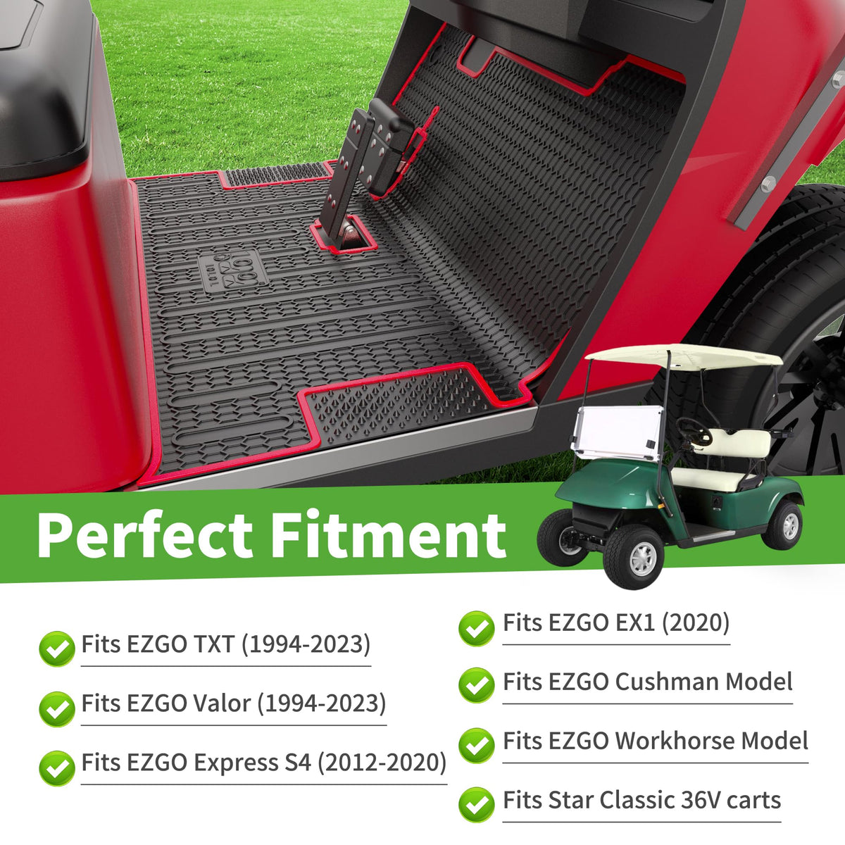 10L0L grass-scraping floor mat, cleans mud from shoes.
