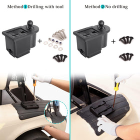 10L0L hardware and manual included for setup.