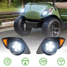 10L0L installation-ready headlight image shows quick, tool-free mounting