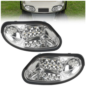 10L0L headlight kit driver-side for EZGO Freedom TXT/T48 improves night visibility.