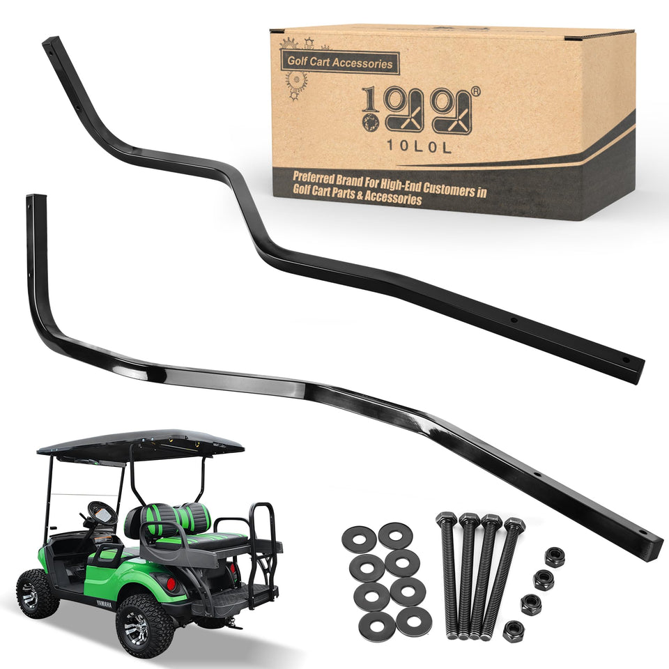10L0L rear strut brackets on Yamaha long roof show rugged steel durability