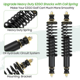10L0L heavy-duty coil springs absorb bumps and support weight