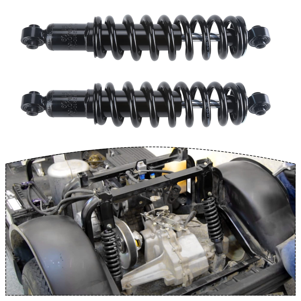10L0L heavy duty construction shocks withstand rough terrain for durability