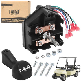 10L0L heavy-duty forward reverse switch for Club Car DS 48V powers smooth gear changes.