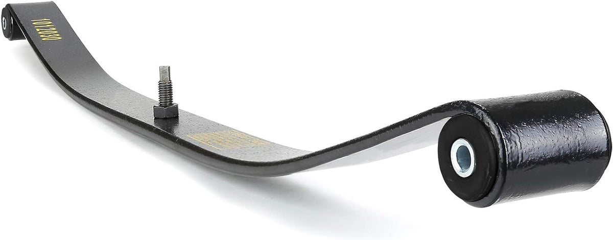 10L0L heavy-duty front leaf spring with bushings for robust support.