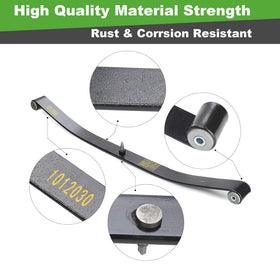 10L0L heavy-duty front kit with OEM-compatible parts boosts ride confidence