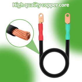 10L0L heavy-duty copper conductors close-up showing high conductivity.
