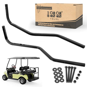 10L0L heavy-duty rear strut brackets on Club Car DS 88-inch top improve rigidity