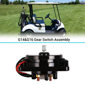 Switch capable of supporting high-amperage controllers in Yamaha carts.