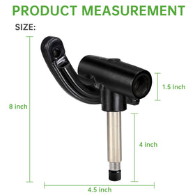 10L0L high-quality spindle metal detail conveys durability and longevity.